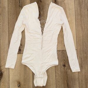 T by Alexander Wang Long Sleeve Bodysuit